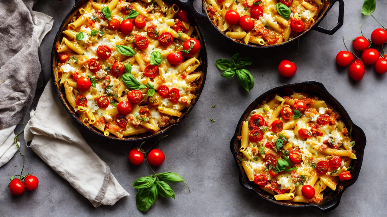 Welcome to a creamy, cheesy pasta masterpiece! Today’s baked feta pasta with che