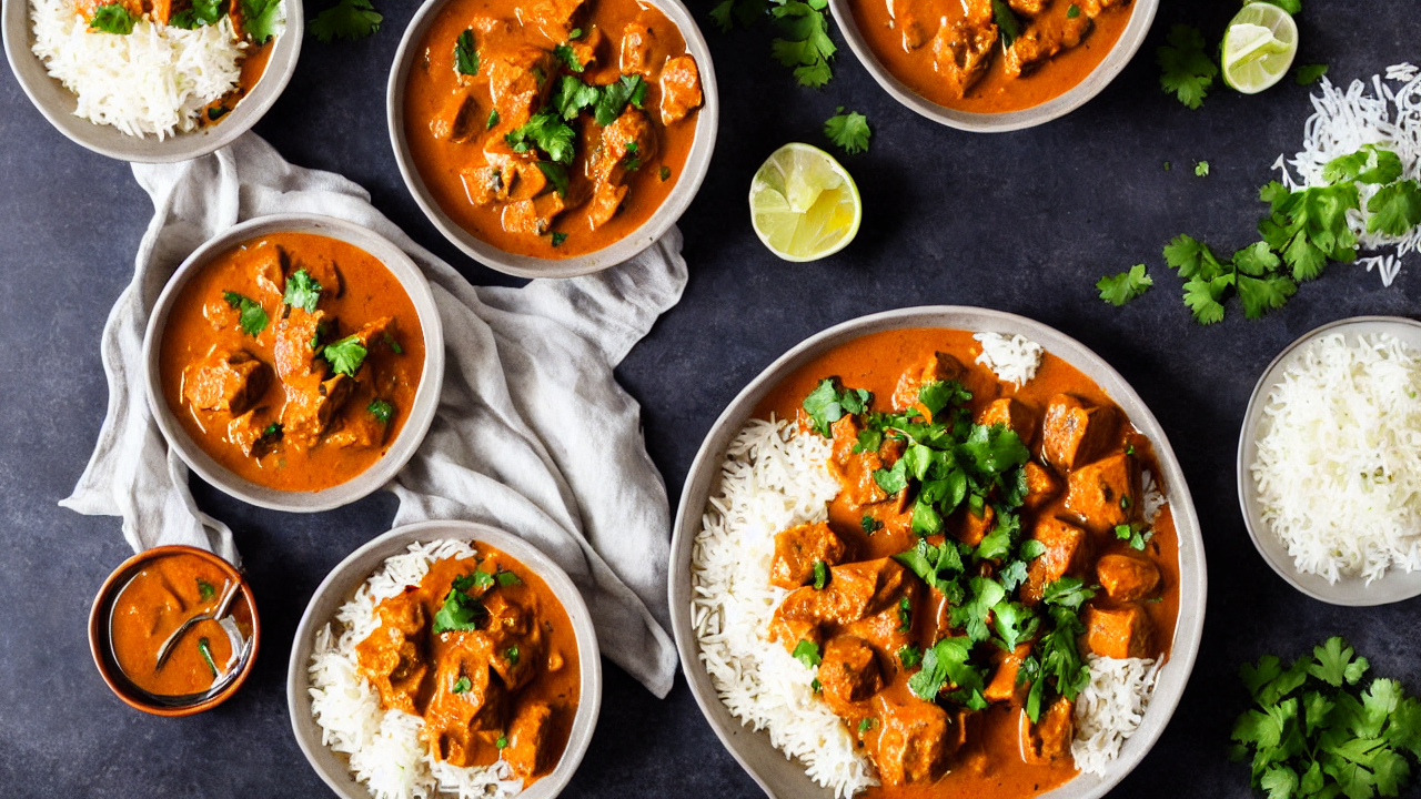 Add the chicken back in and simmer for 10 minutes. Serve over basmati rice with 