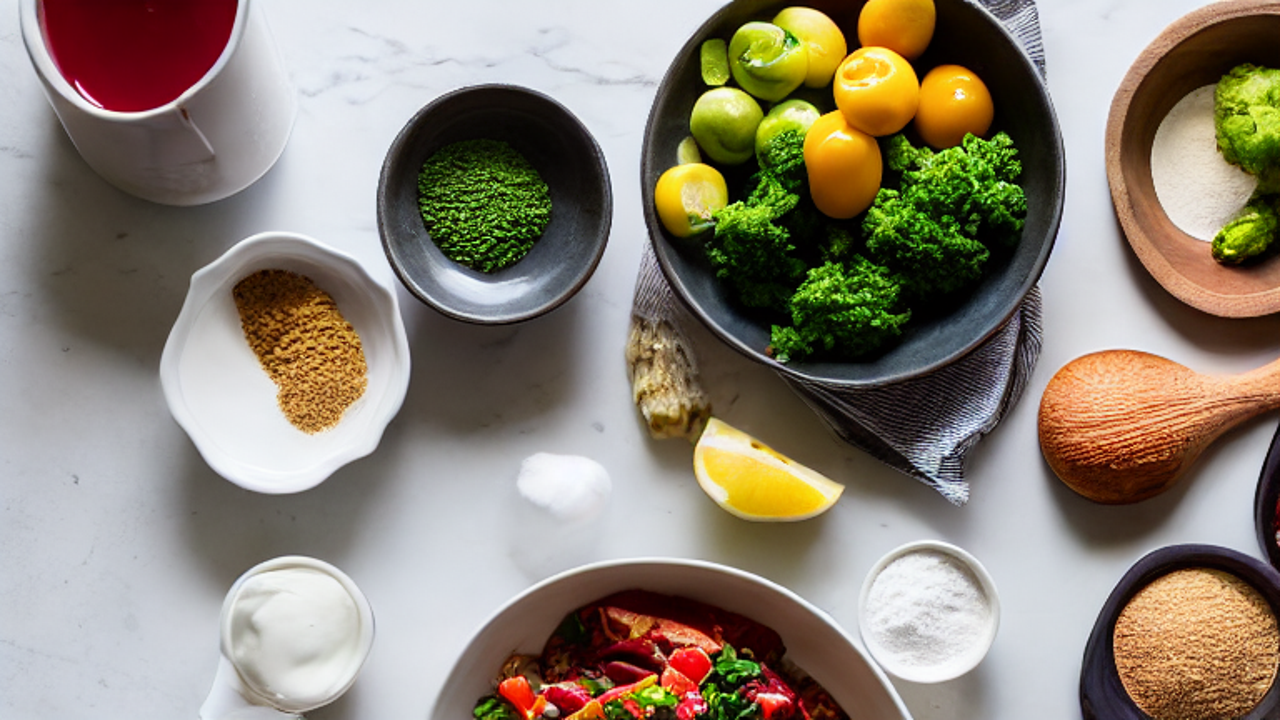 Start by gathering Arborio rice, mushrooms, onion, garlic, white wine, broth, Pa