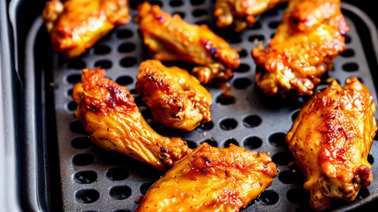 Crispy Air Fryer Garlic Parmesan Wings