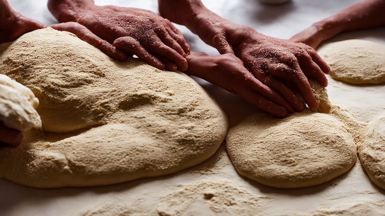 First, let's activate the yeast! In a large bowl, combine the warm milk, yeast, 