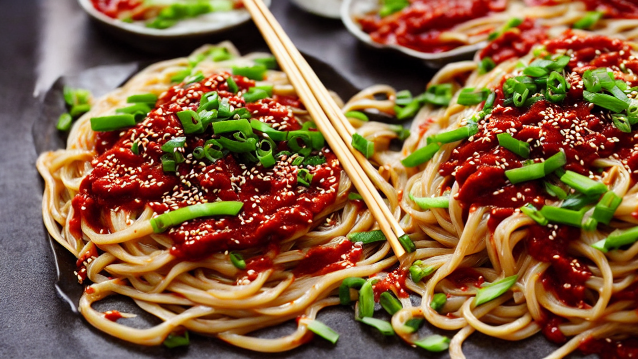 This Spicy Korean Fire Noodle dish is so good, you'll never order takeout again!