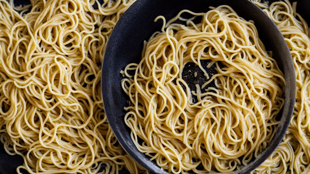 Boil noodles until al dente. Drain and set aside. The perfect base for our spicy
